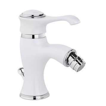 Змішувач TIFFANY біде білий-хром BC6004 BC6004 фото