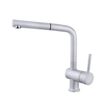 Смеситель EMMEVI PIPER для кухни з висувною лійкою хром CR45066 SC45066 фото