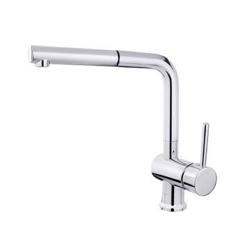 Смеситель EMMEVI PIPER для кухни з висувною лійкою хром CR45066 CR45066 фото