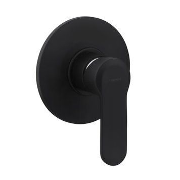 Смеситель EMMEVI NEFER для душа встроенный ЧОРНИЙ\хром NEO 77009 NEO77009 фото