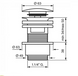 Пробка 1" 1/4 бронза BR C05516 BR C05516 фото 2