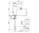 Смеситель EMMEVI TIFFANY для биде ЧОРНИЙ NEO6004 BIO6004 фото 2