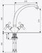 Смеситель EMMEVI DECO classic для кухни DOMINOX SC12717 сатин-хром 10 шт GBE12717 фото 2